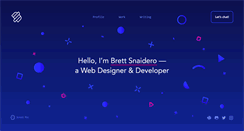 Desktop Screenshot of brettsnaidero.com
